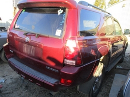 2005 TOYOTA 4RUNNER SR5 BURGUNDY 4.0L AT 4WD Z16187